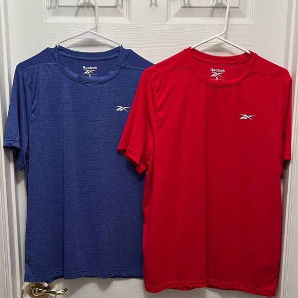 Set of 2 Reebok men’s size small athletic shirts. - Picture 1 of 9